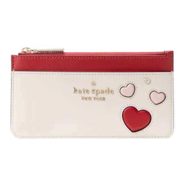 Valentines Day Capsule Large Slim Heart Card Holder